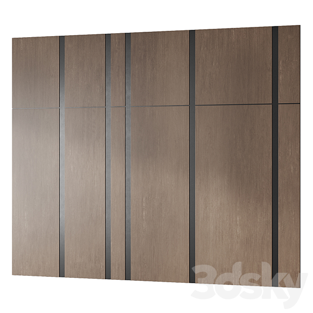 Wall Panel 002 | Wall Panel 3DS Max Model - thumbnail 5