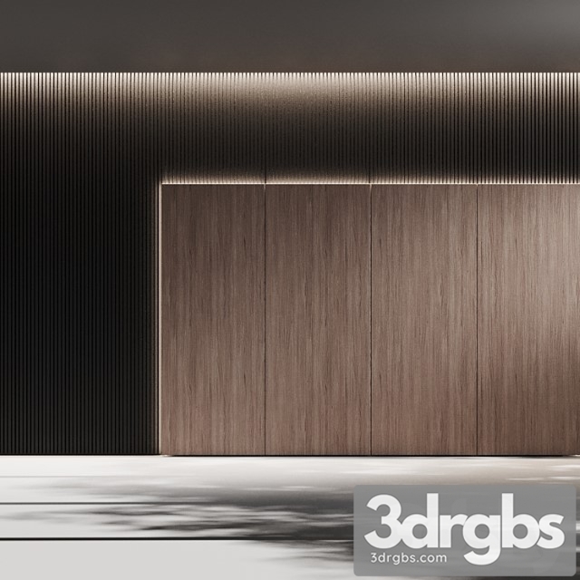 Wall panel 03 3dsmax Download - thumbnail 1