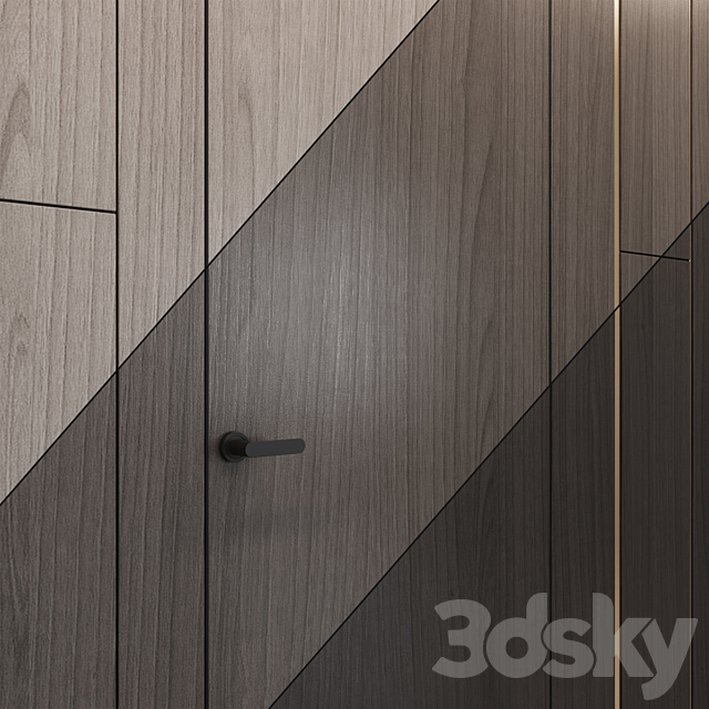 Wall Panel 07 (Muzafarov Collection) 3DS Max Model - thumbnail 2