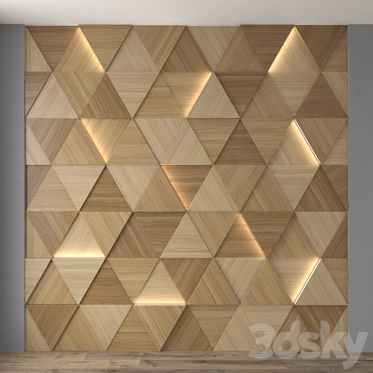 Wall panel 14 3DS Max - thumbnail 1