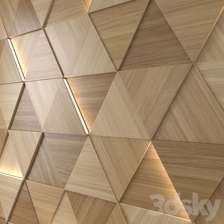 Wall panel 14 3DS Max - thumbnail 2