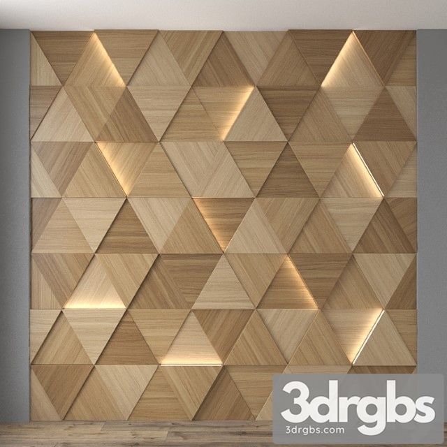 Wall panel 14 3dsmax Download - thumbnail 1