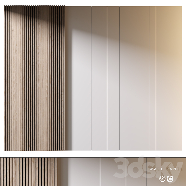 Wall Panel | 18 3ds Max - thumbnail 1