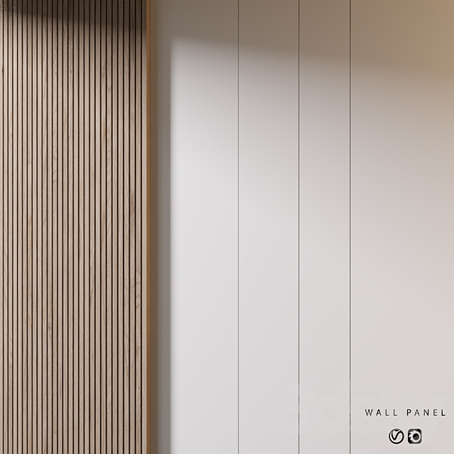 Wall Panel | 18 3ds Max - thumbnail 3