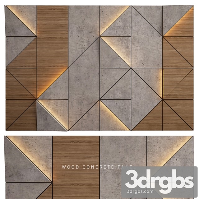 Wall Panel 19 3dsmax Download - thumbnail 1