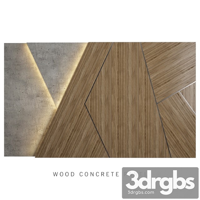 Wall panel 20 3dsmax Download - thumbnail 1