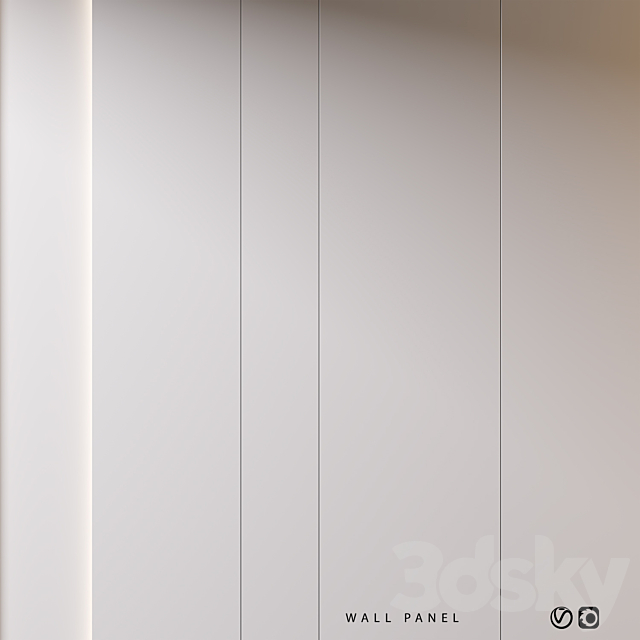 Wall Panel | 21 3ds Max - thumbnail 2