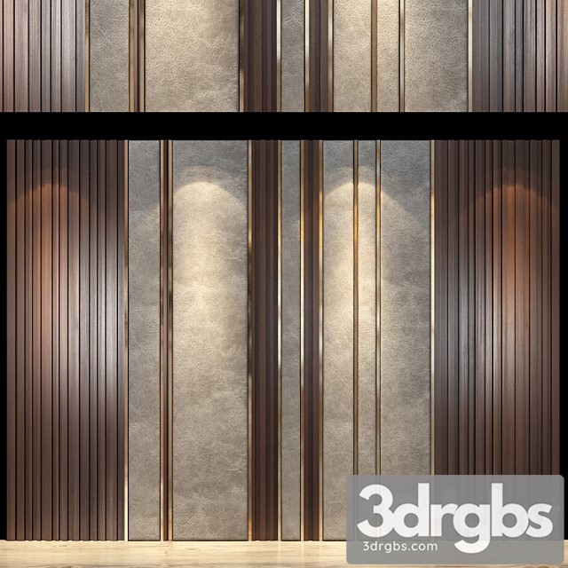 Wall panel 24 3dsmax Download - thumbnail 1