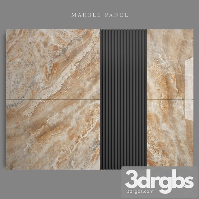 Wall panel 30 3dsmax Download - thumbnail 1