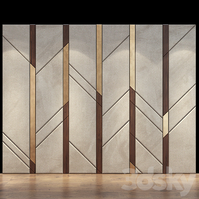 Wall Panel 36 3DS Max Model - thumbnail 3