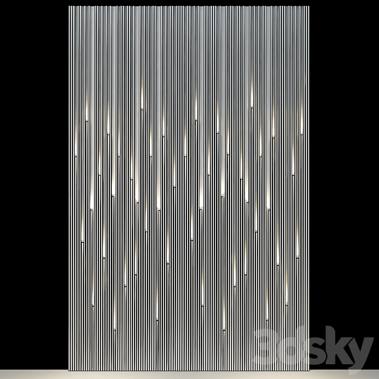 Wall Panel 37 3DS Max - thumbnail 2