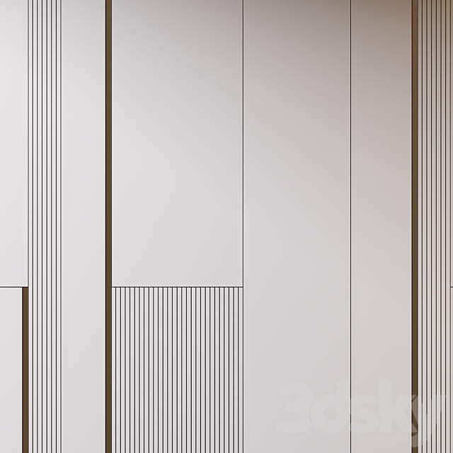 Wall Panel | 37 3ds Max - thumbnail 3