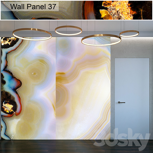 Wall Panel 37 3DSMax File - thumbnail 1