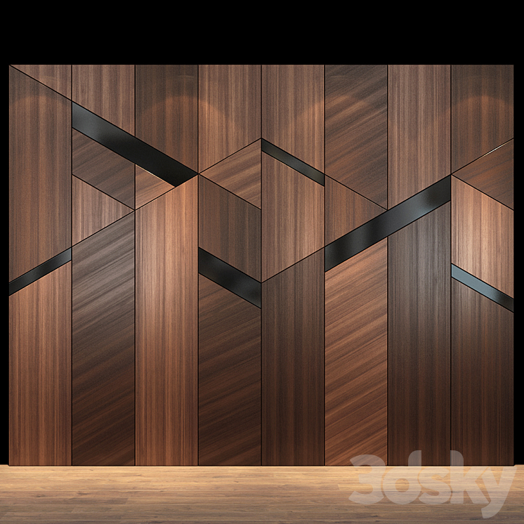 Wall Panel 38 3DS Max - thumbnail 1