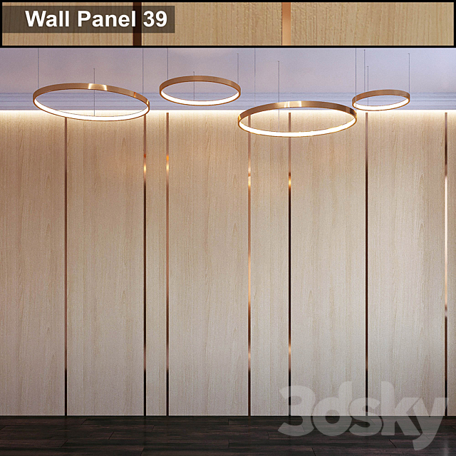 Wall Panel 39 3DSMax File - thumbnail 1