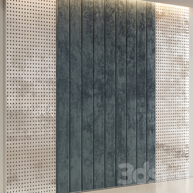 Wall panel 3DS Max Model - thumbnail 2