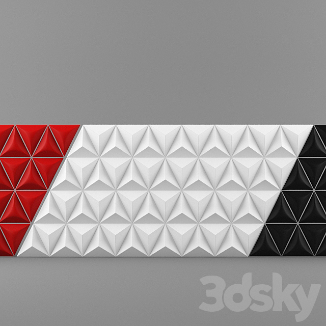 wall panel 3DSMax File - thumbnail 2