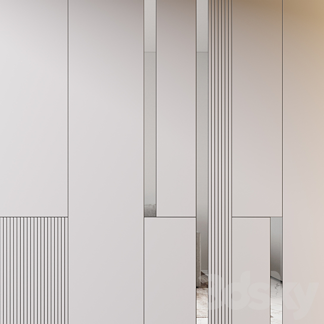 Wall Panel | 41 3ds Max - thumbnail 3