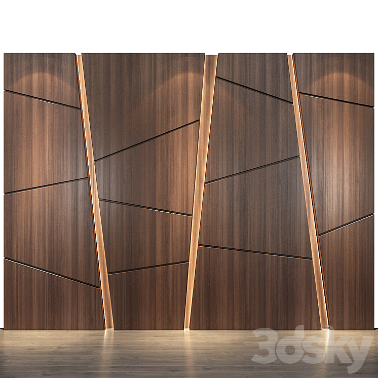 Wall Panel 41 3DS Max - thumbnail 1