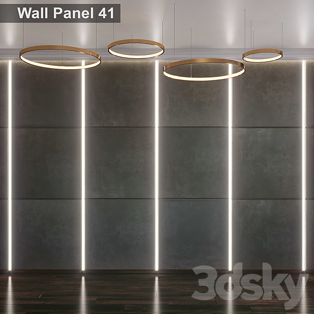 Wall Panel 41 3DSMax File - thumbnail 1