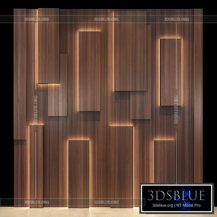 Wall Panel 52 3DS Max - thumbnail 3