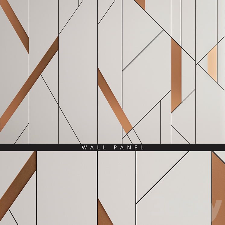 Wall Panel 6 3DS Max - thumbnail 1