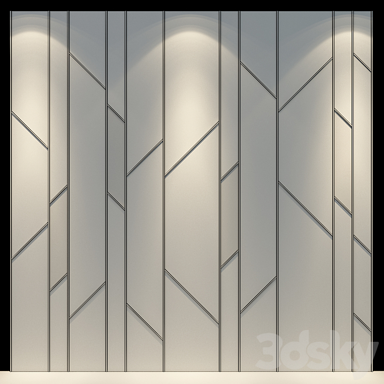 Wall Panel 61 3DS Max - thumbnail 2