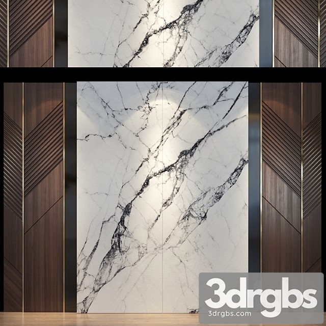 Wall Panel 68 3dsmax Download - thumbnail 1