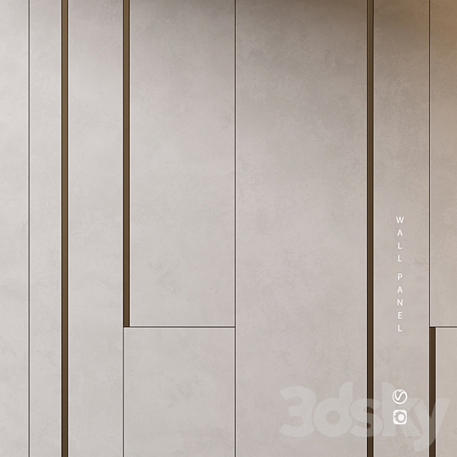 Wall Panel | 8 3DS Max Model - thumbnail 2