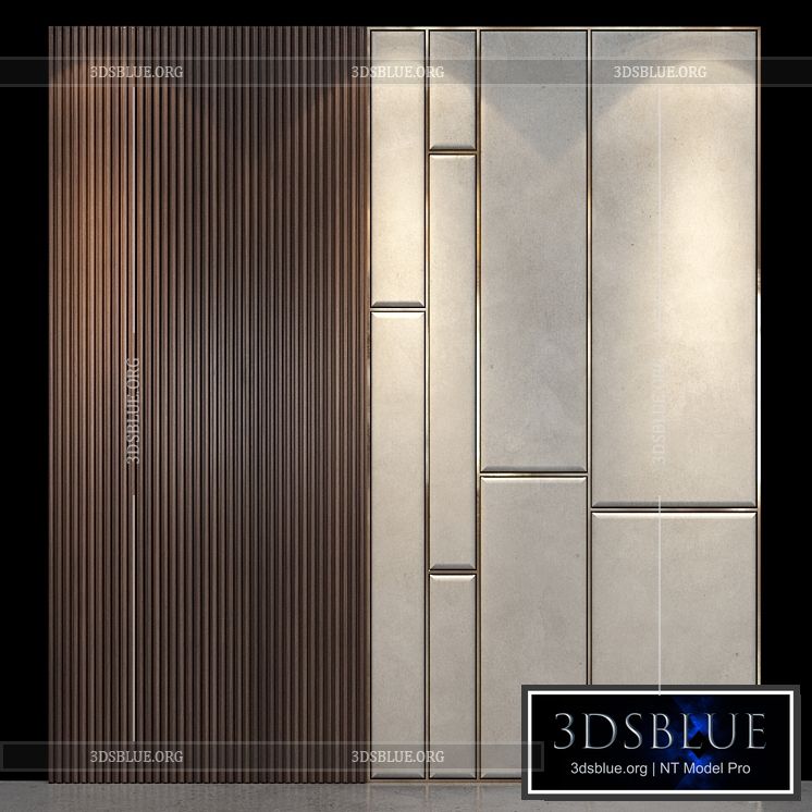 Wall Panel 82 3DS Max - thumbnail 3