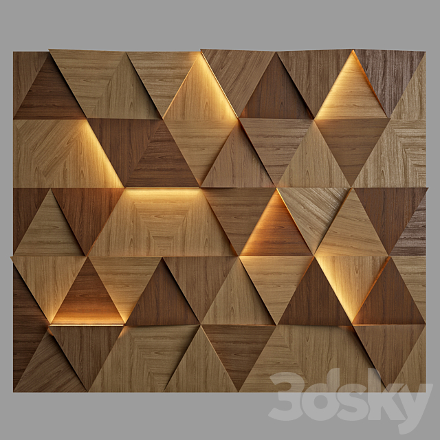 Wall Panel 9 3DSMax File - thumbnail 1