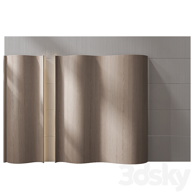 Wall Panel Decor 151 3ds Max - thumbnail 1