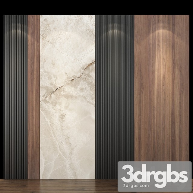 Wall panel no.116 3dsmax Download - thumbnail 1