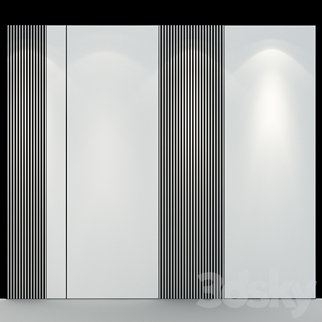 Wall Panel No.116 3DSMax File - thumbnail 2