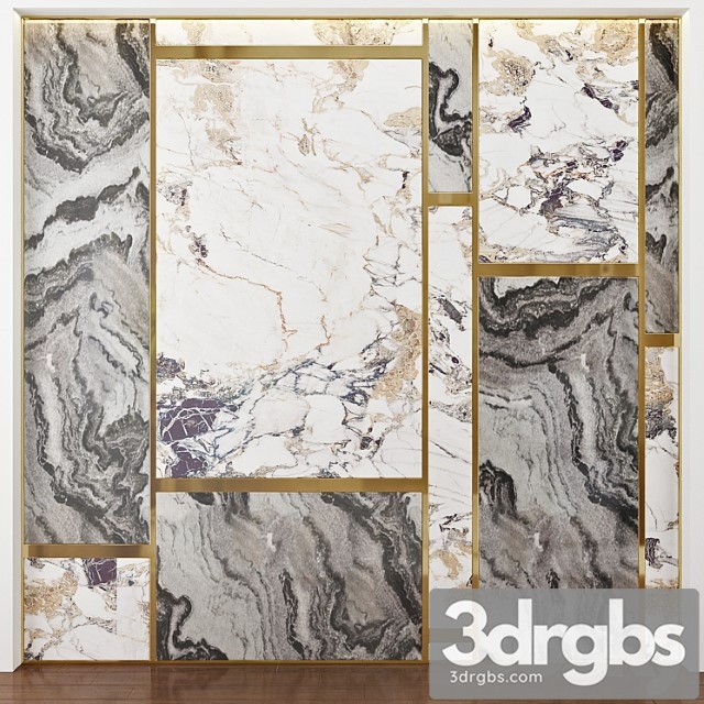 Wall Panel No 145 3dsmax Download - thumbnail 1