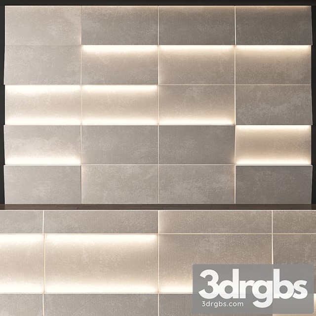 Wall panel no. 43 3dsmax Download - thumbnail 1