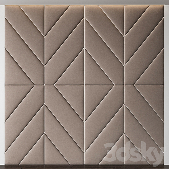 Wall Panel No. 62 3DSMax File - thumbnail 1