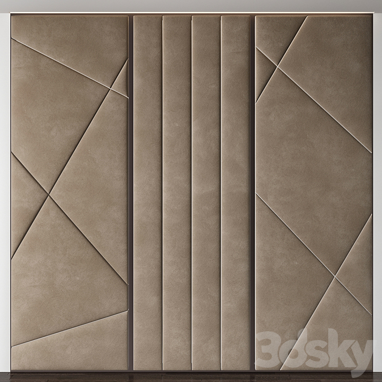 Wall Panel No. 68 3DS Max - thumbnail 1