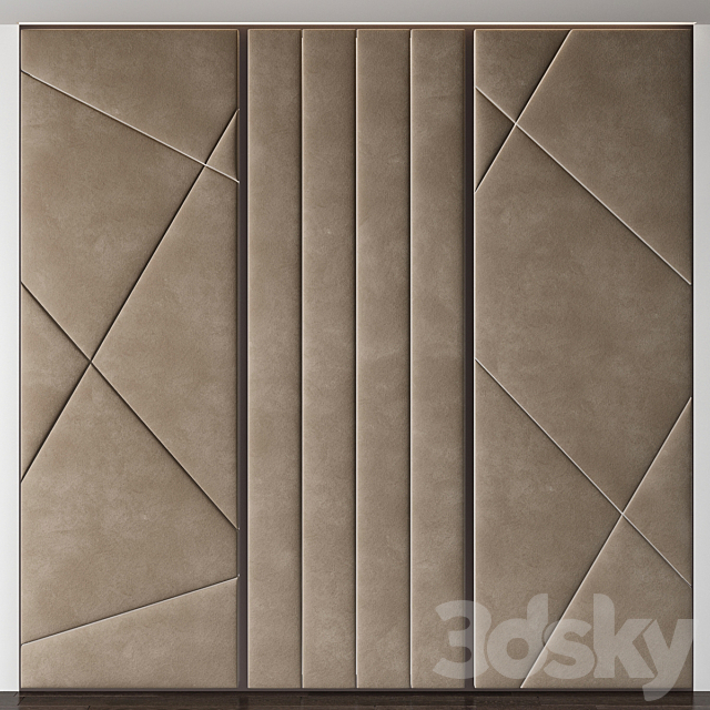 Wall Panel No. 68 3DSMax File - thumbnail 1