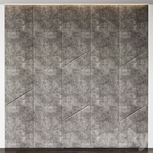 Wall Panel No. 7 3DS Max Model - thumbnail 1