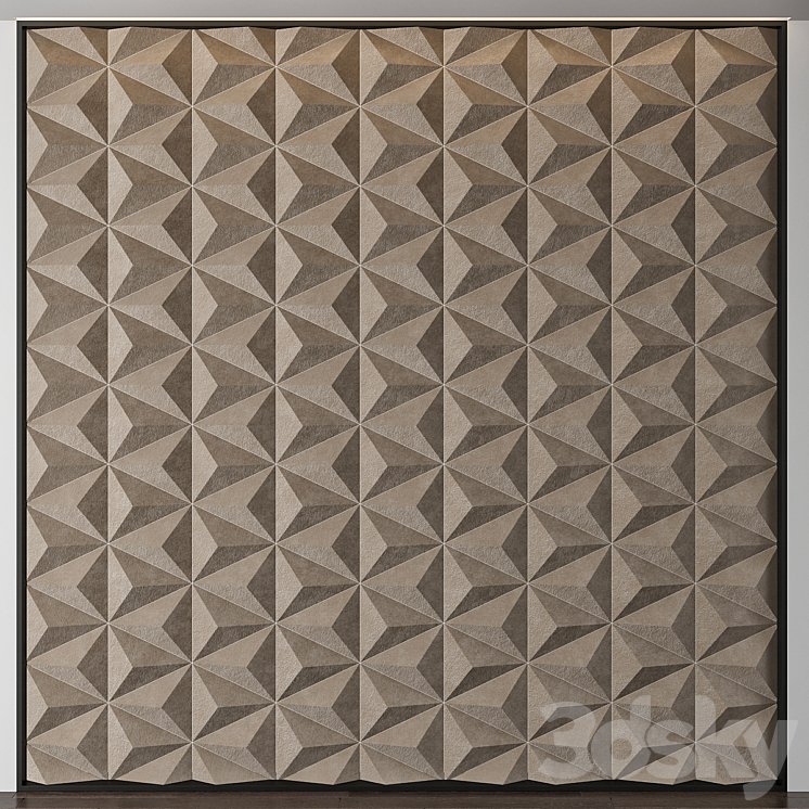 Wall Panel No. 83 3DS Max - thumbnail 1