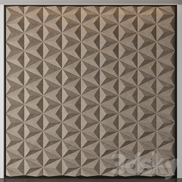 Wall Panel No. 83 3DSMax File - thumbnail 1