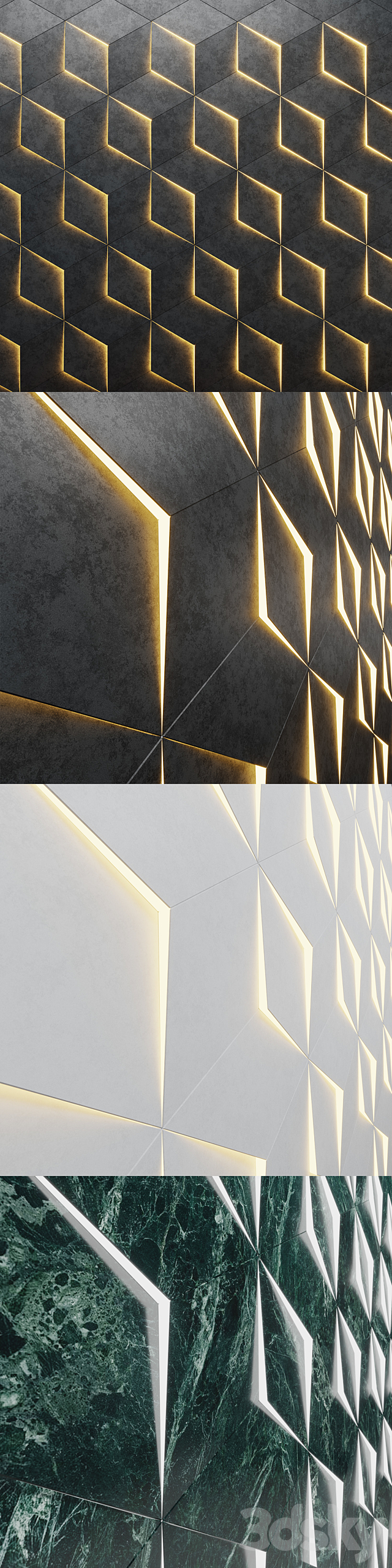 Wall Panel Stone 3DSMax File - thumbnail 2