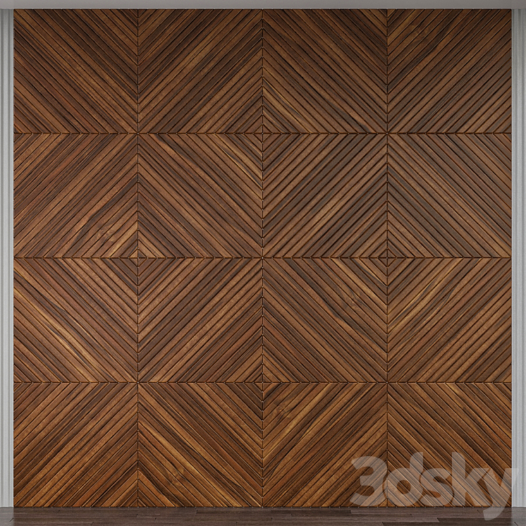 Wall Panel_10 3DS Max - thumbnail 1