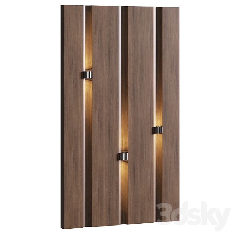 Wall panels  Lux by Store 54 3DS Max - thumbnail 2