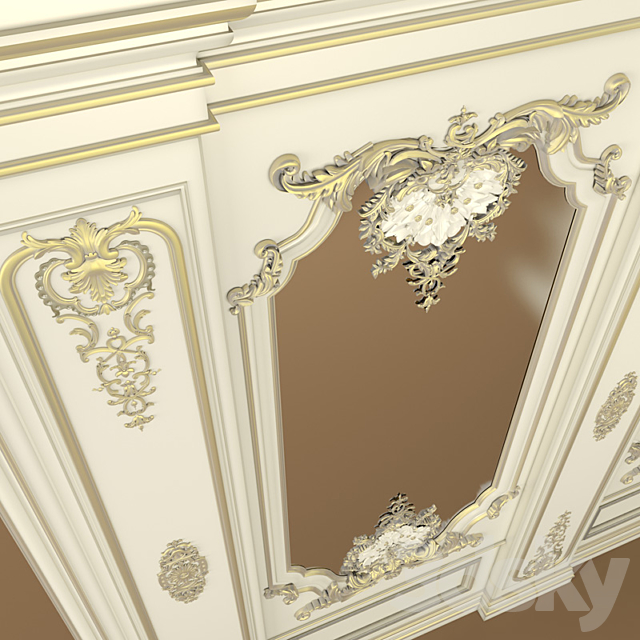 Wall panels factory Boiserie Italia 3DSMax File - thumbnail 2