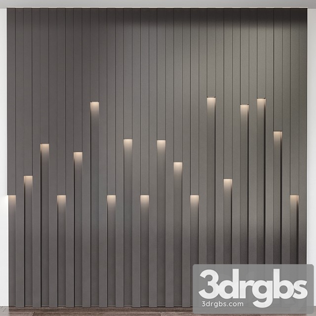 Wall panels no. 13 3dsmax Download - thumbnail 1