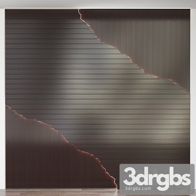 Wall panels no. 27 3dsmax Download - thumbnail 1