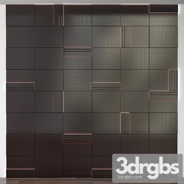 Wall panels no. 34 3dsmax Download - thumbnail 1