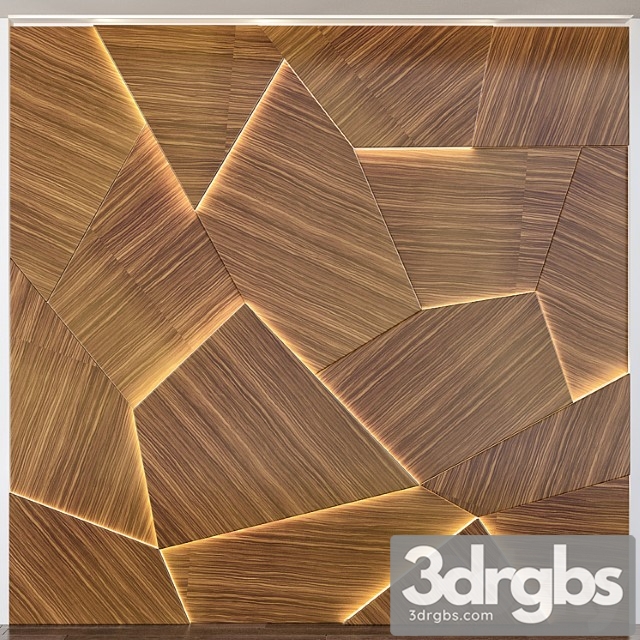 Wall panels no. 38 3dsmax Download - thumbnail 1